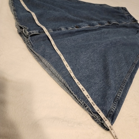 Bugle Boy Collection for Her Vintage‎ Button Down Denim Maxi Skirt Junior 10 - Picture 13 of 13